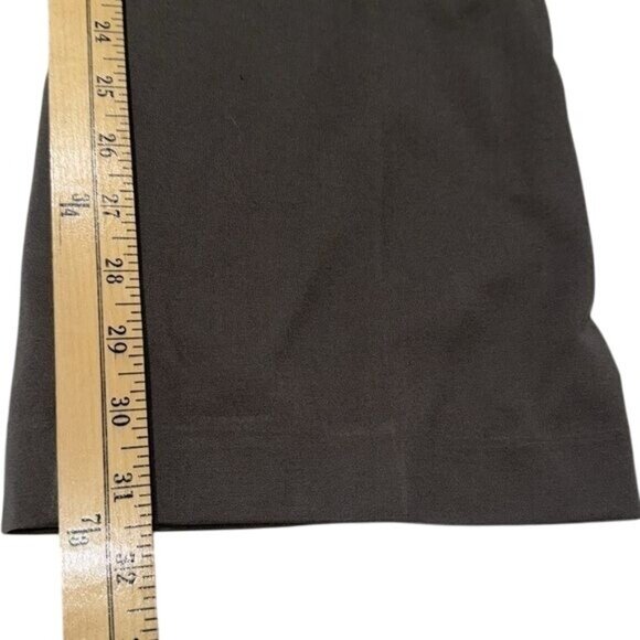 Rekucci Womens Taupe Straight-Leg Stretch Pants Size 16 Rayon/Nylon Blend - Picture 9 of 10